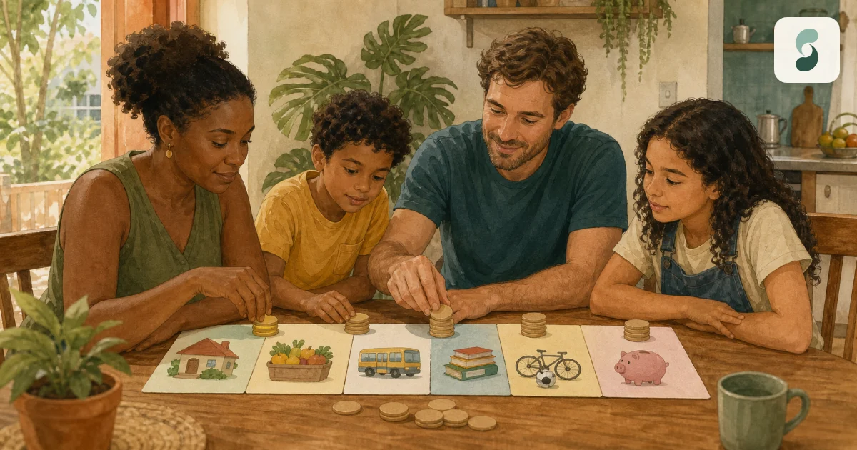 Ilustração do artigo: Quanto gastar com moradia, alimentação e poupança: uma referência prática